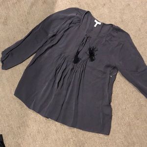 Joie 100% silk top. Grey. Small. NWOT.